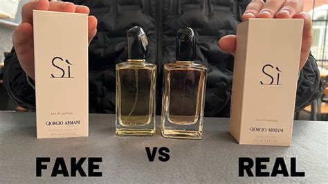 fake perfume giorgio armani si|giorgio armani si original.